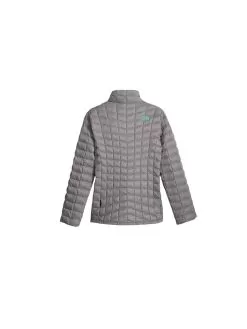 The North Face Girls' Thermoball Full Zip Jacket -Outdoor Clothing Shop a34ua 85vmetallicsilveralt2