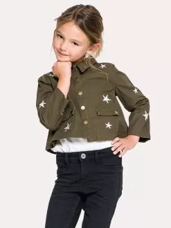 Recess Girls' Star Print Jacket
