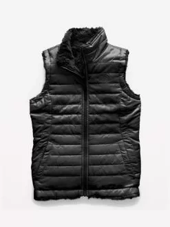 The North Face Girls' Reversible Mossbud Swirl Vest